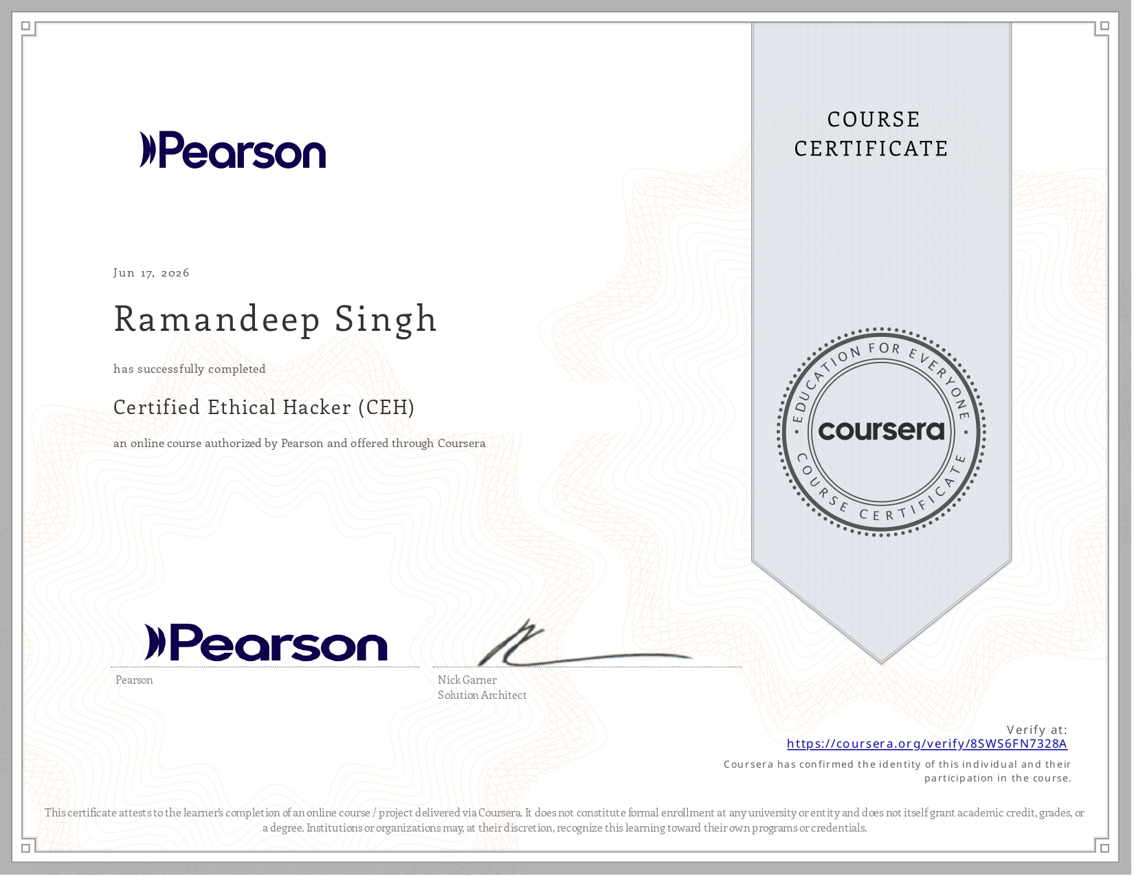 Certified Ethical Hacker